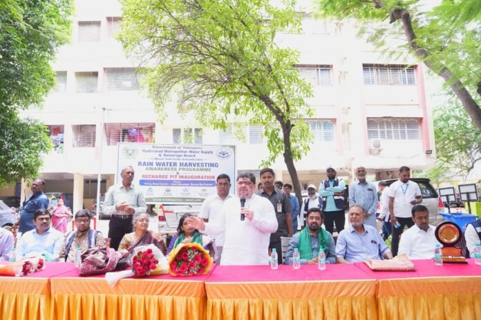 Conserving every drop of water is the social responsibility of every citizen: Minister Ponnam Prabhakar Conserving every drop of water is the social responsibility of every citizen: Minister Ponnam Prabhakar