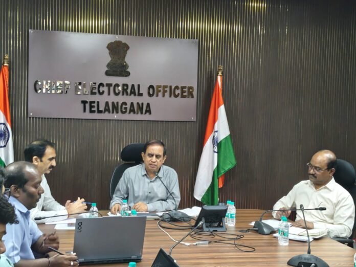 Complete the SIR process on time State Chief Electoral Officer C. Sudarshan Reddy, Complete the SIR process on time State Chief Electoral Officer C. Sudarshan Reddy,