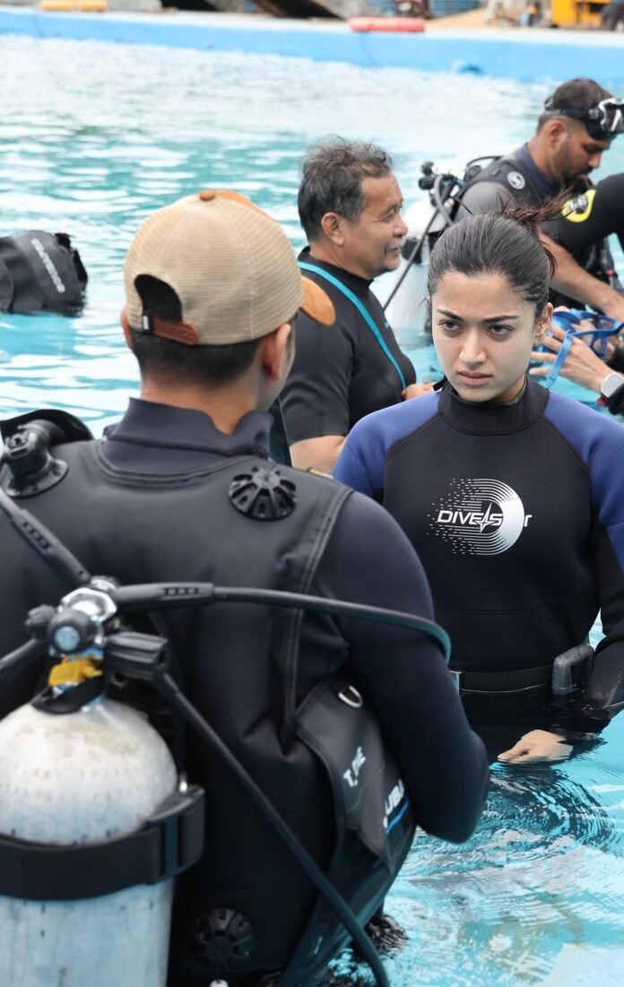 Rashmika performs risky stunts for the movie 'Maisa' Rashmika performs risky stunts for the movie 'Maisa'