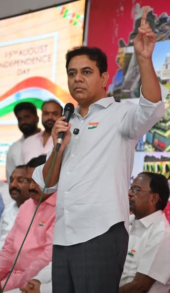 The expected development has not taken place even after eight decades: KTR
