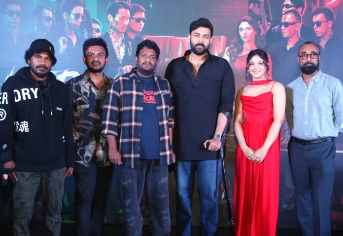 Trailer of the movie 'Korean Kanakaraju' launched by Ram Charan. Trailer of the movie 'Korean Kanakaraju' launched by Ram Charan.