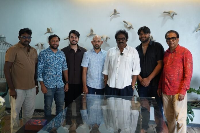 'Missing Meghana' movie poster unveiled by V.V. Vinayak. 'Missing Meghana' movie poster unveiled by V.V. Vinayak.