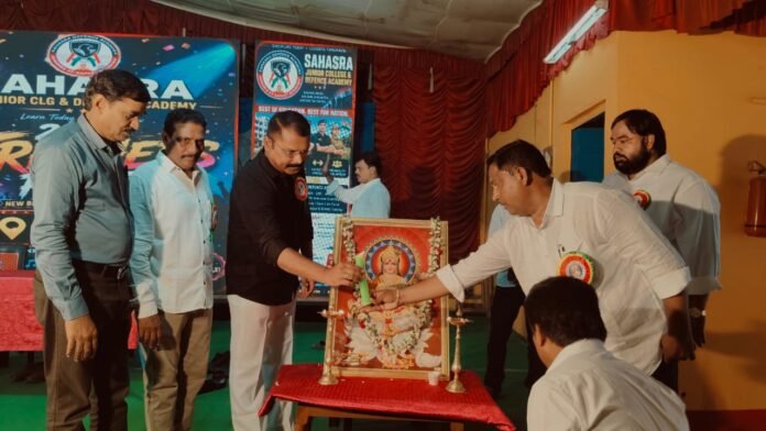 Sahasra Freshers' Day celebrations held on a grand scale.