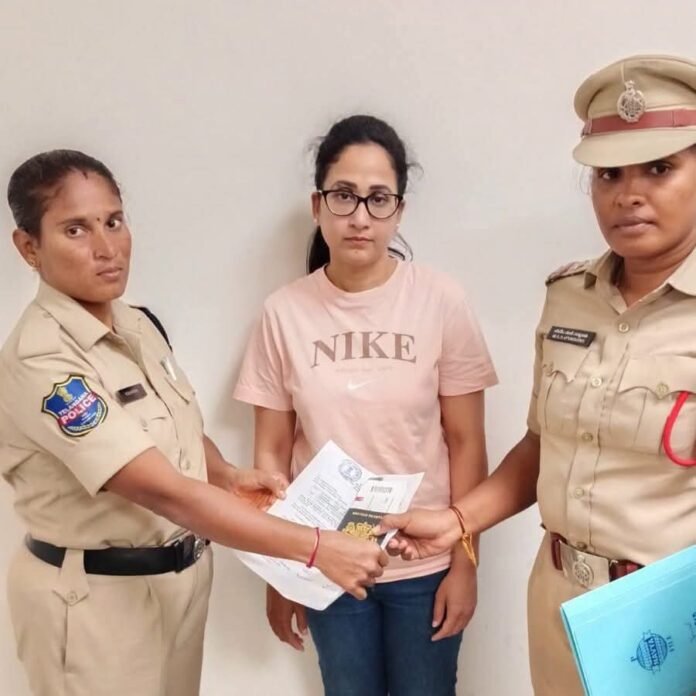 YouTuber Nandana arrested YouTuber Nandana arrested