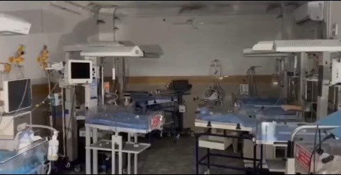 Horrific tragedy at Adilabad RIMS: Two infants die.