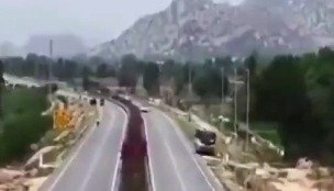 Horrific accident on the Madanapalle-Tirupati highway.