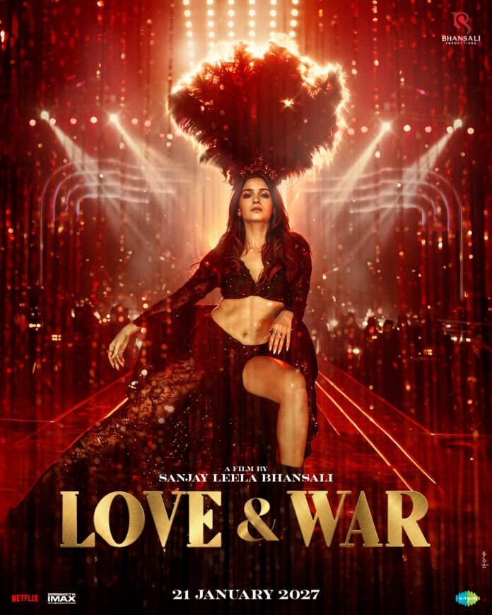 Alia Bhatt's first look from the movie 'Love & War' Alia Bhatt's first look from the movie 'Love & War'