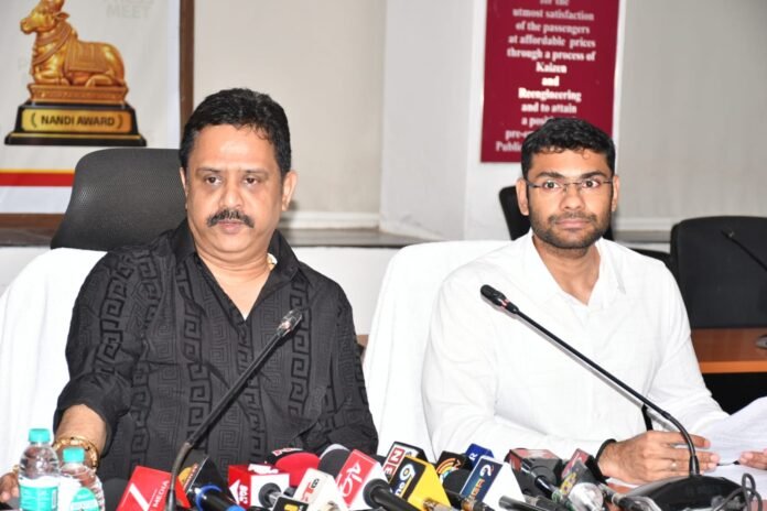 FDC Chairman P. Bharat Bhushan makes a key announcement regarding Nandi Awards.