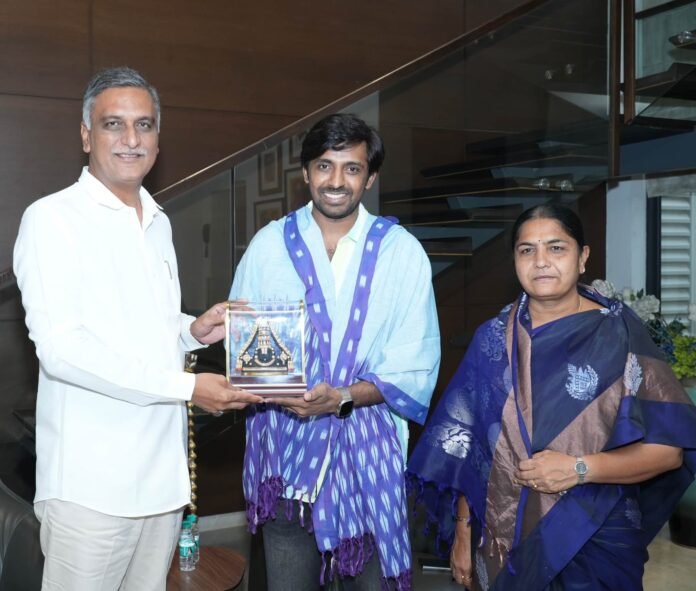 A film that brilliantly portrays the struggle for self-respect and identity: Harish Rao. A film that brilliantly portrays the struggle for self-respect and identity: Harish Rao.
