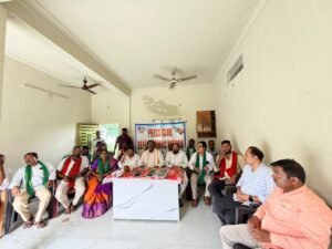 Launch of the Munnuru Kapu Patels website in Asifabad district.