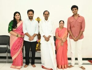 KTR in a 'mass' look... a new political strategy?