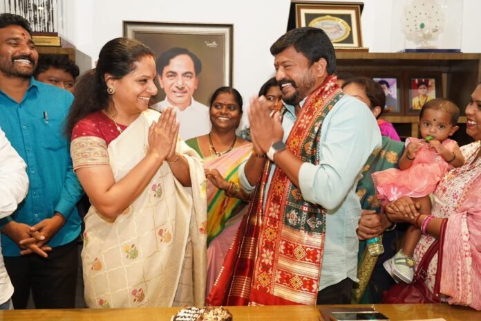 Kavitha’s party enters the fray for the Graduate MLC seat Kavitha’s party enters the fray for the Graduate MLC seat