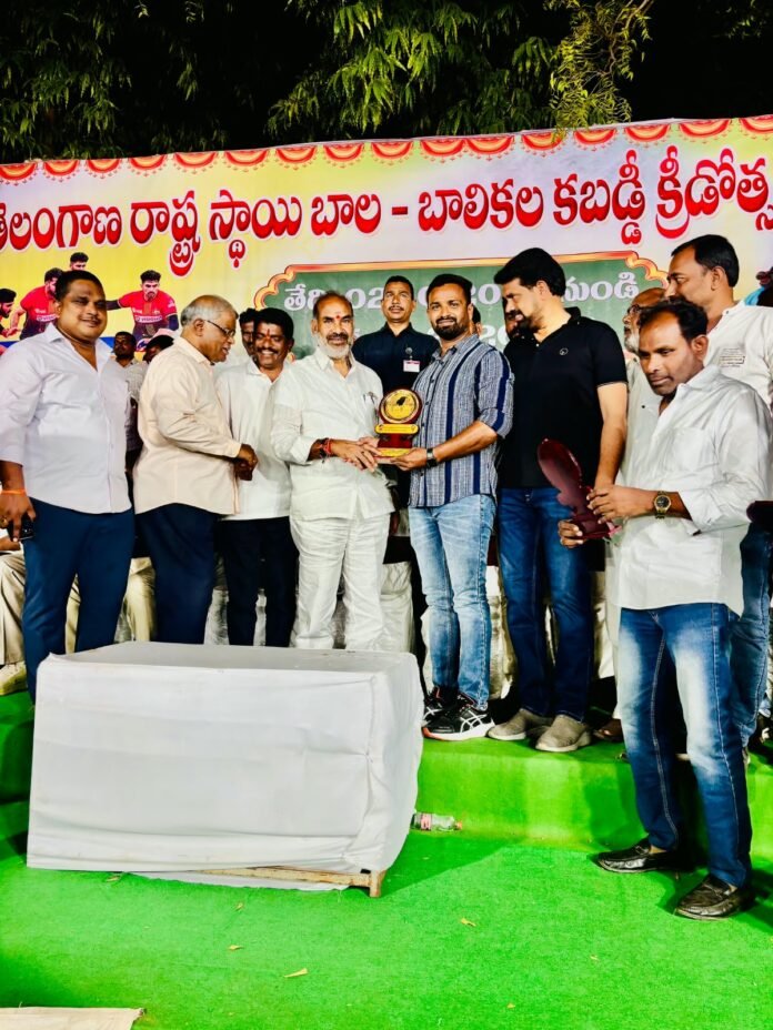 Sabhash Narasimha Rao.. Sports services appreciated: Government Whip Adi Srinivas Sabhash Narasimha Rao.. Sports services appreciated: Government Whip Adi Srinivas