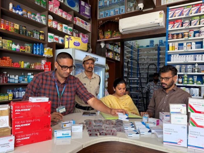TG SAFE cracks the whip on 111 medical shops in Hyderabad.