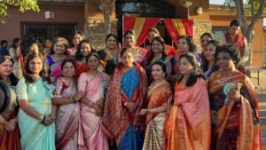 Kodad MLA Padmavathi Reddy participated in Bathukamma celebrations in San Ramon, USA.